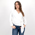 SOUTHLAB BLUSA INCROCIO