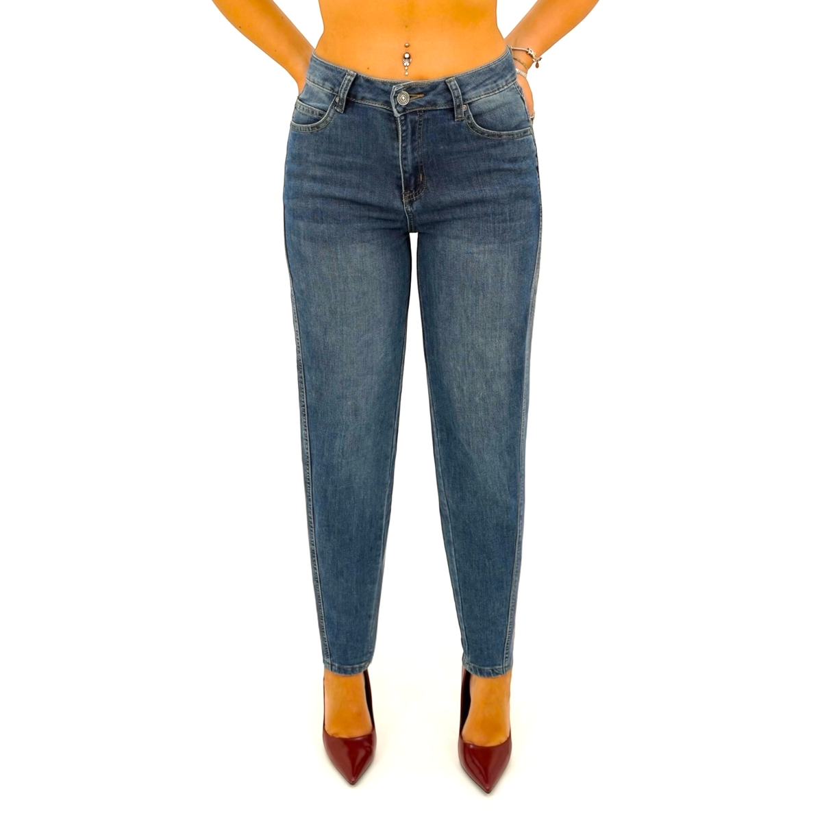 SOUTHLAB JEANS 826105 STONE