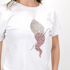 JETAIME T-SHIRT HORN STRASS SAN GENNARO