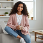 KONTATTO CARDIGAN MOHAIR MAXI