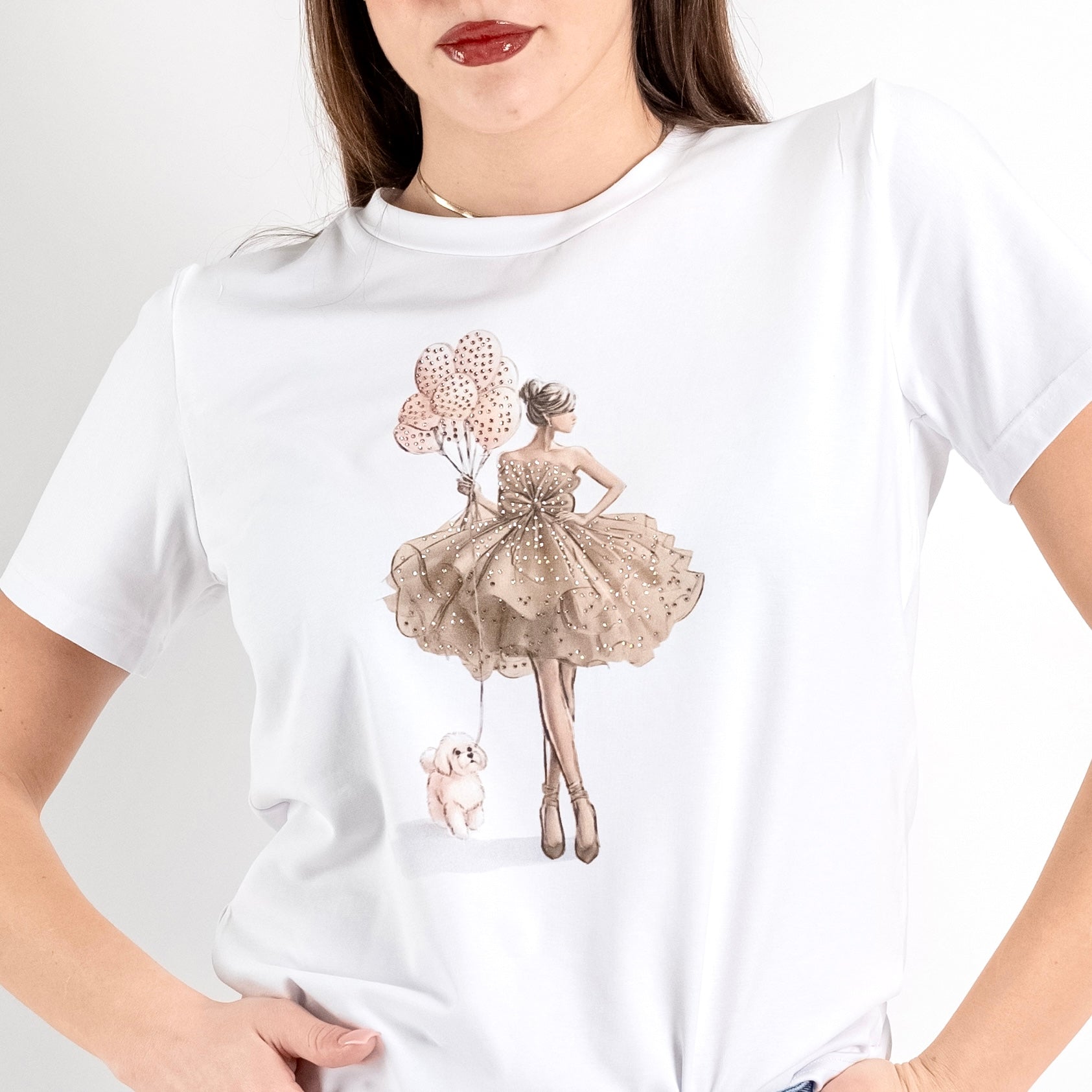 JETAIME T-SHIRT DANCER ROSA
