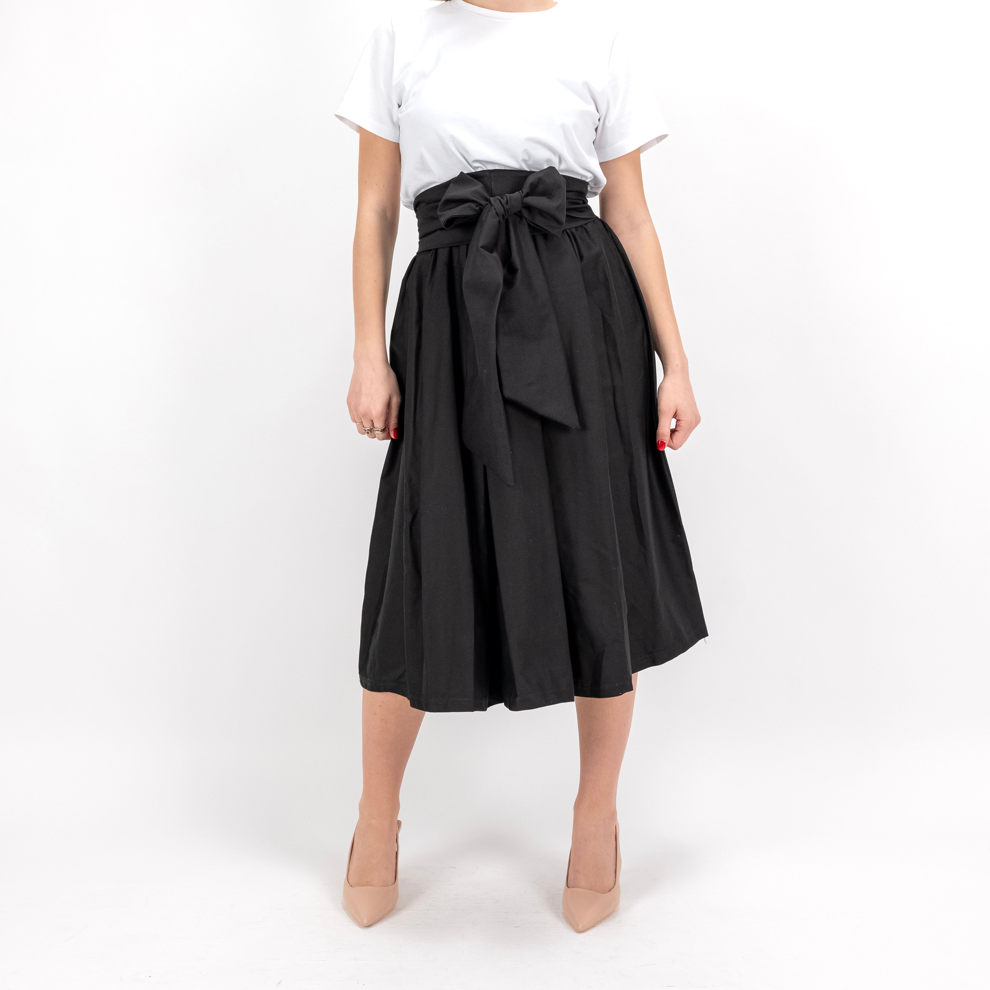 SARTORIA GONNA ECOLE NERO