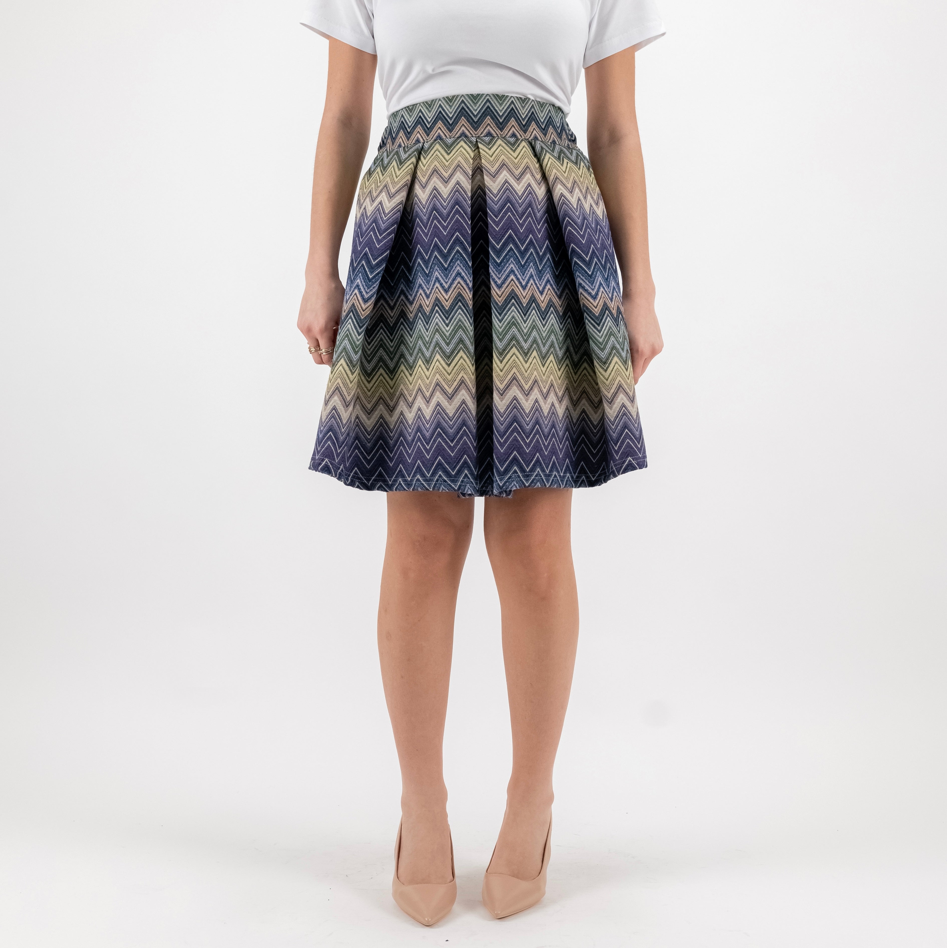 SARTORIA MINI BROCCATO MISSONI BLU