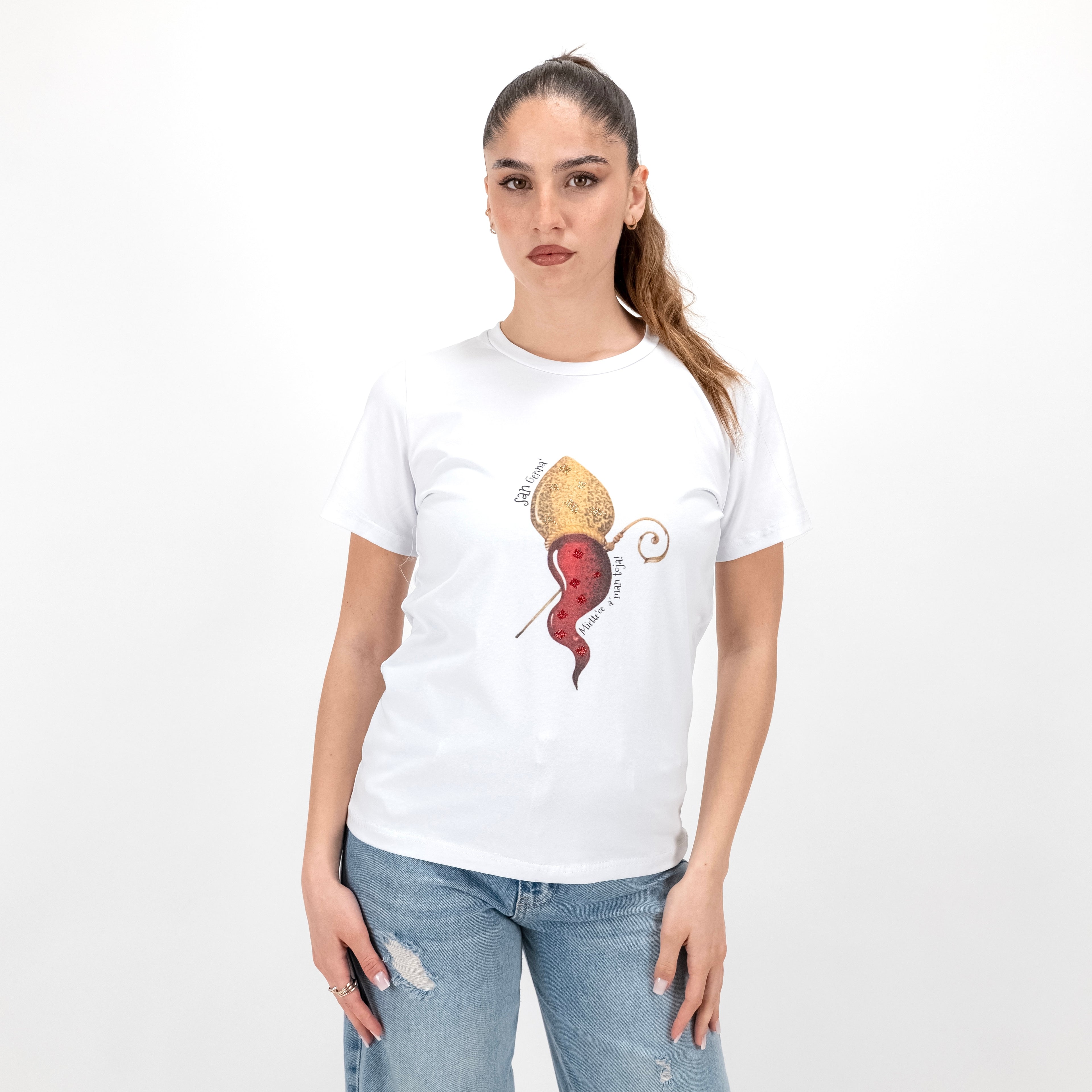 JETAIME T-SHIRT HORN SAN GENNARO