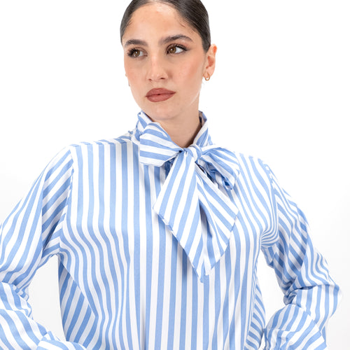Blusa Fiocco Stripe – Sartoria Capresi