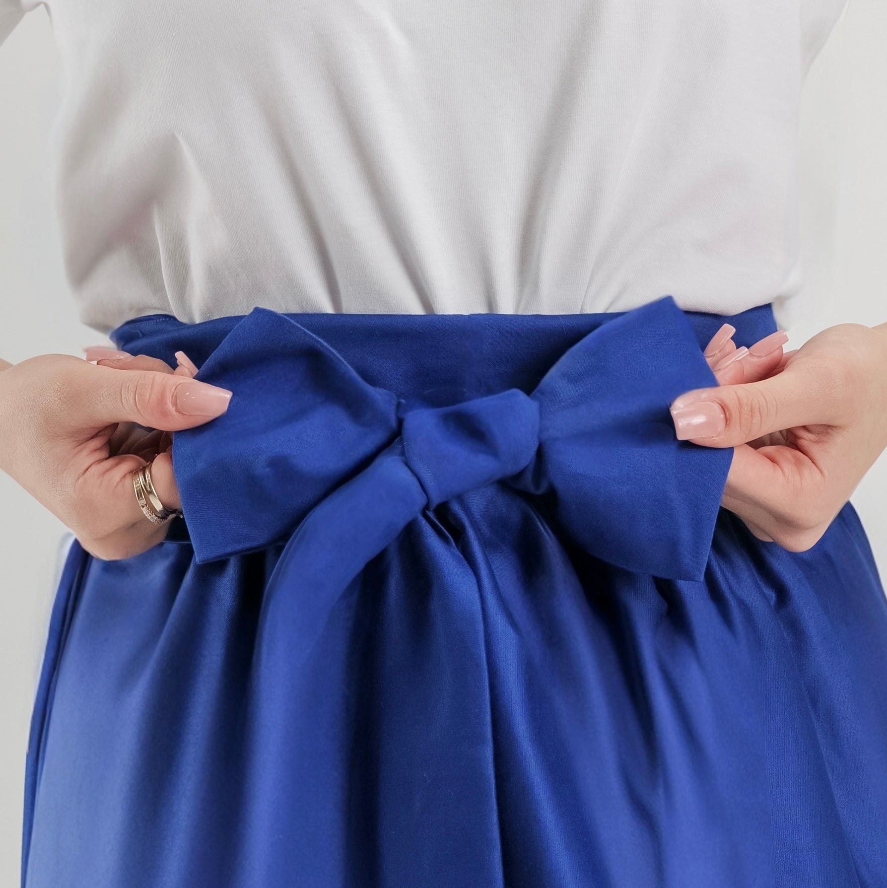 SARTORIA GONNA ECOLE BLU NAVY
