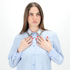 JETAIME CAMICIA STRIPE JEWELS