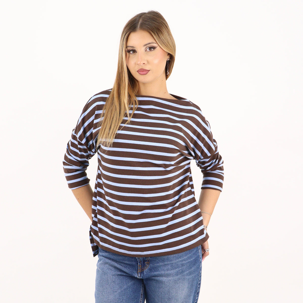 SOUTHLAB T-SHIRT 2158 STRIPE