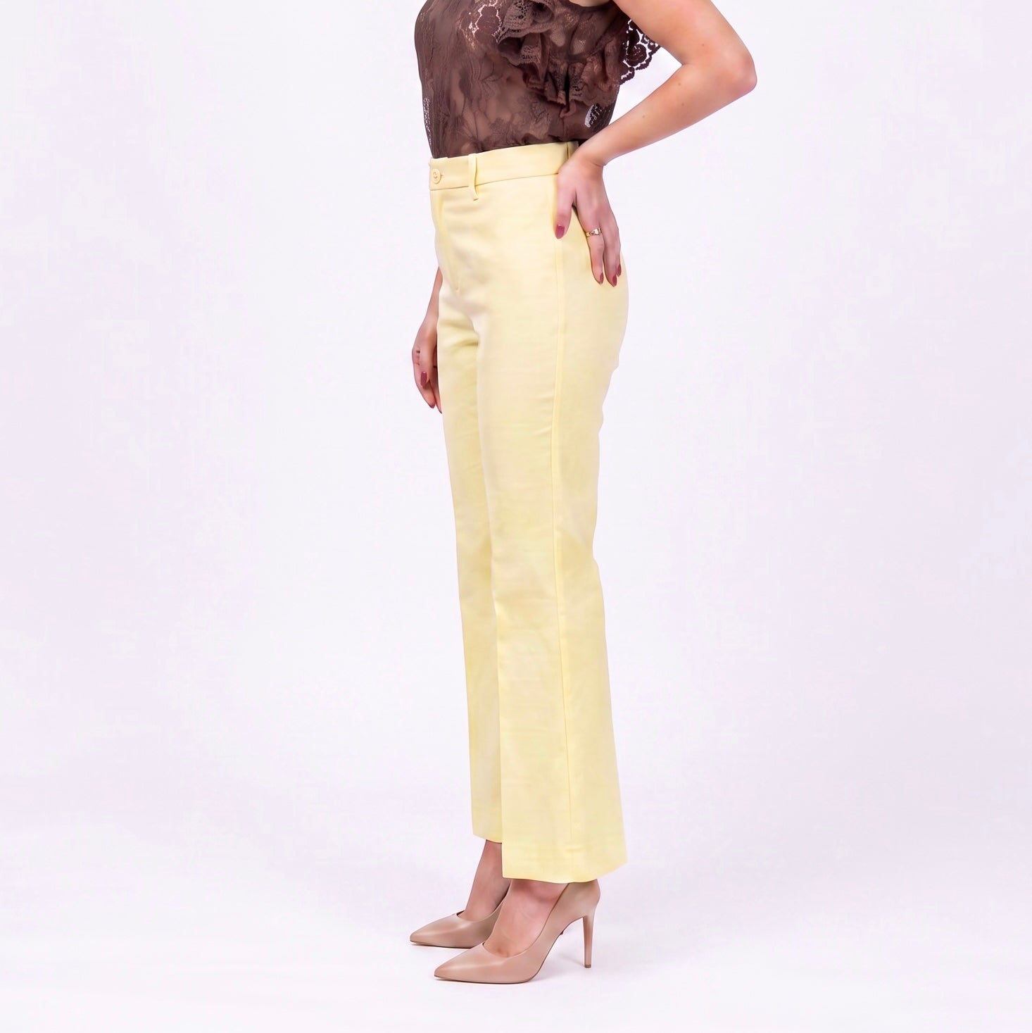 ONICA PANTALONE TROMBETTA COTONE