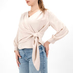 SOUTHLAB BLUSA INCROCIO