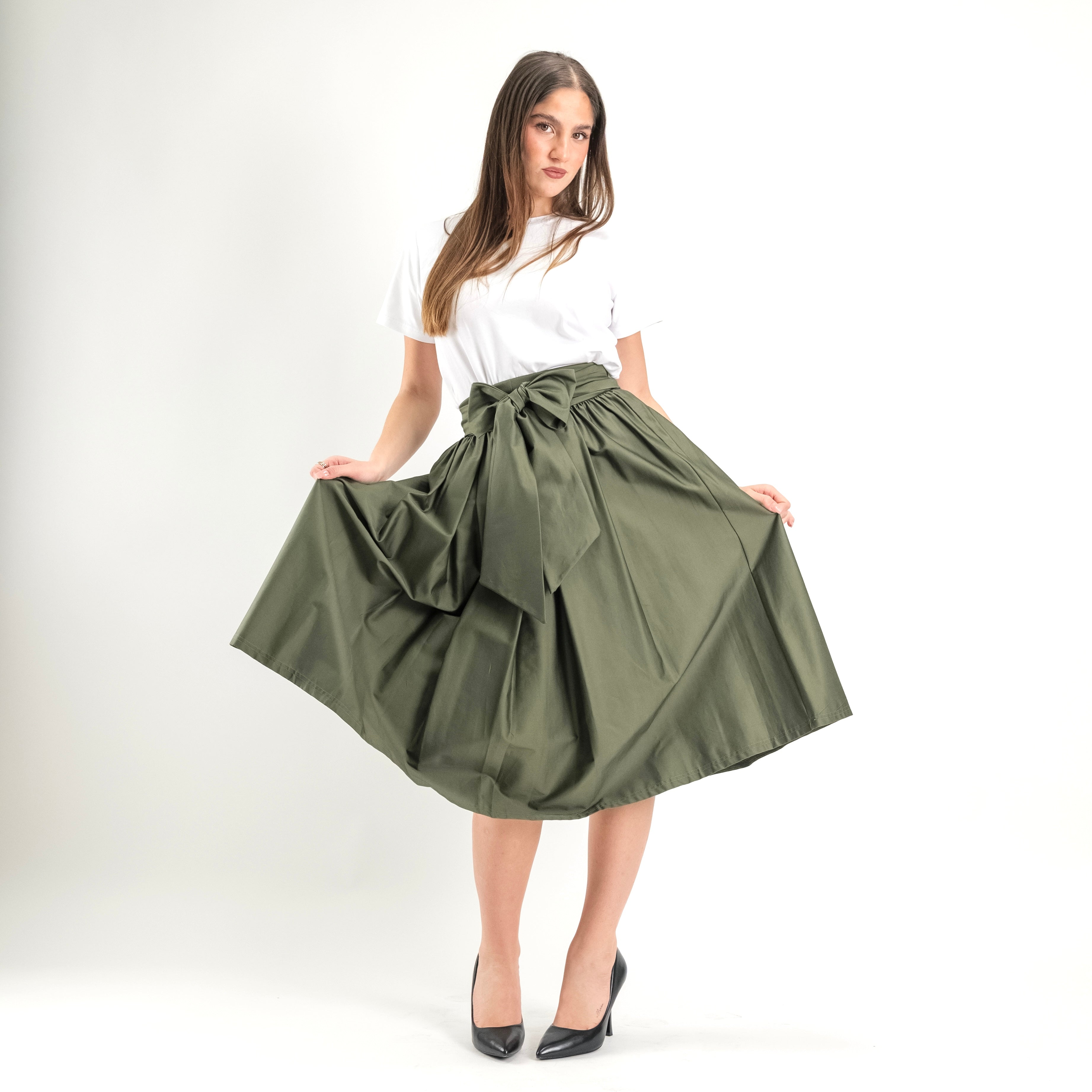 SARTORIA GONNA FIOCCO ECOLE MILITARE