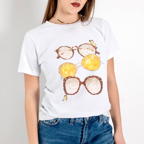 JETAIME T-SHIRT SUNGLASSES GIALLO