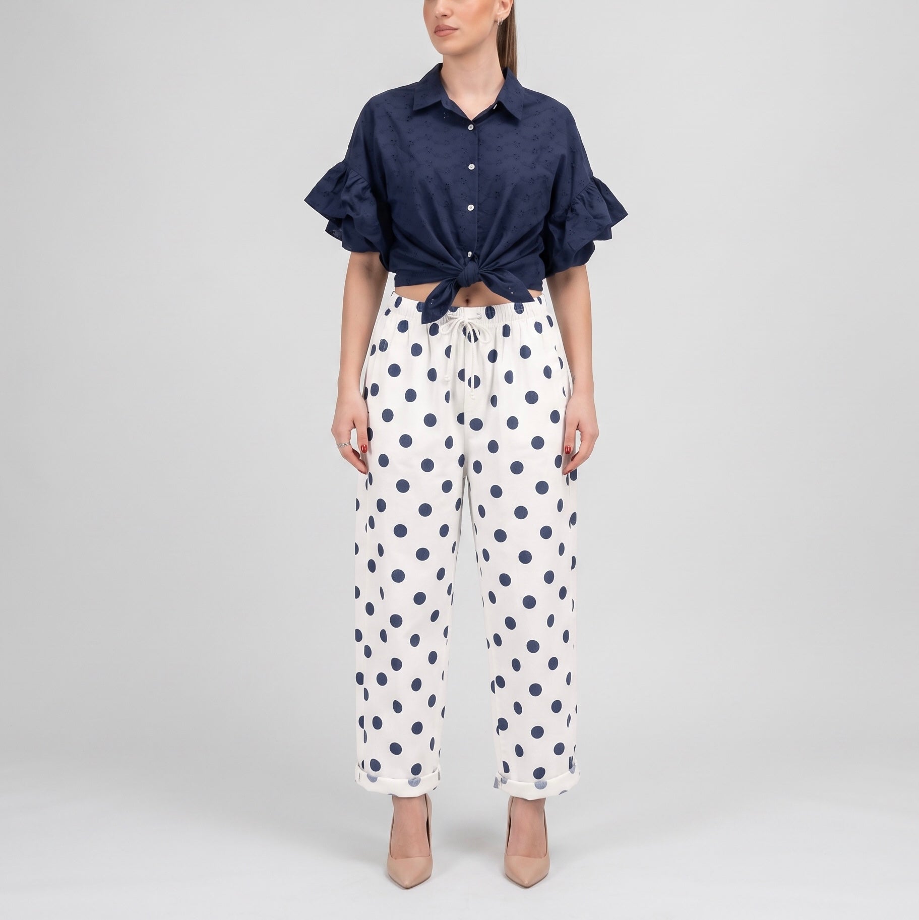 ONICA PANTALONE POIS