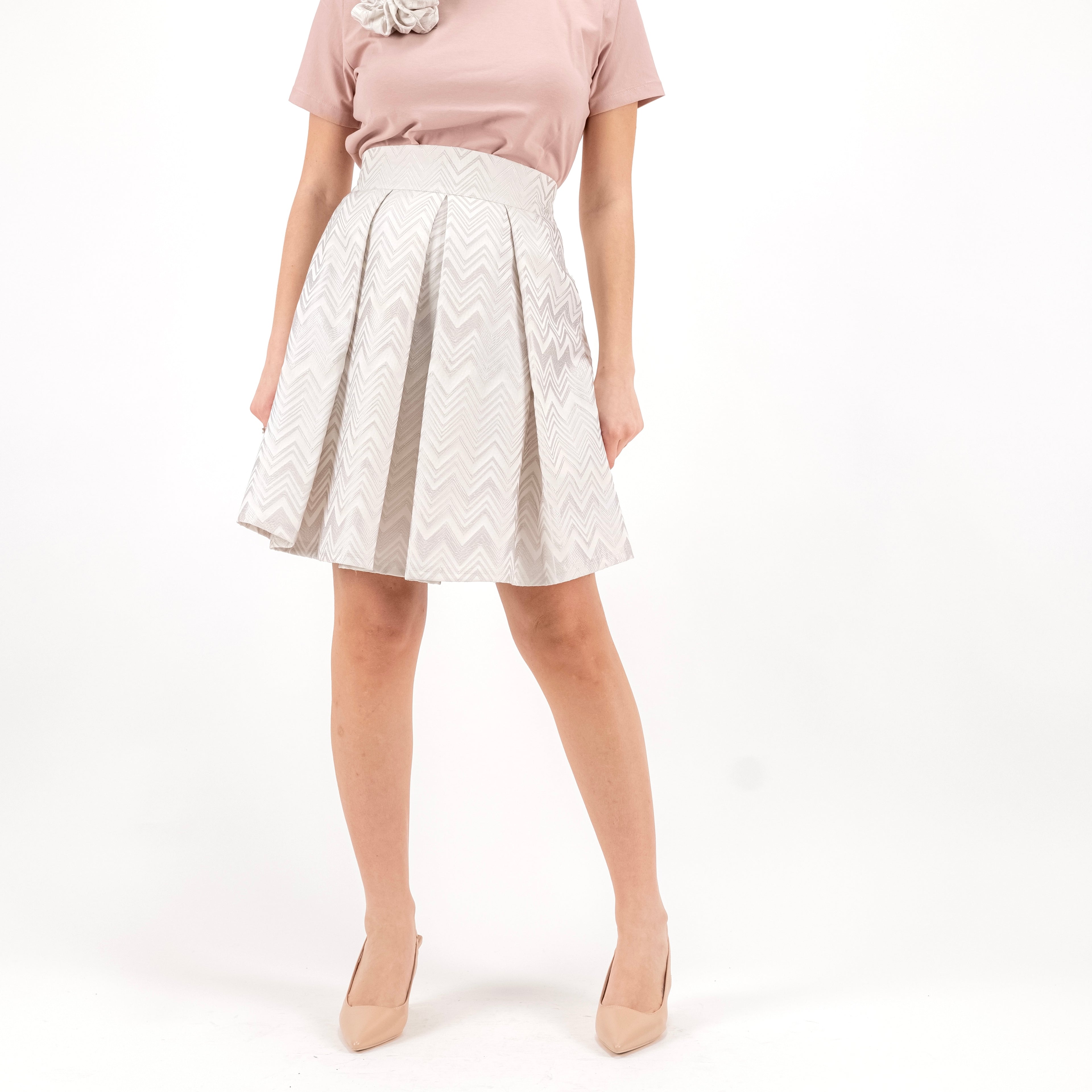 SARTORIA MINI BROCCATO MISSONI AVORIO