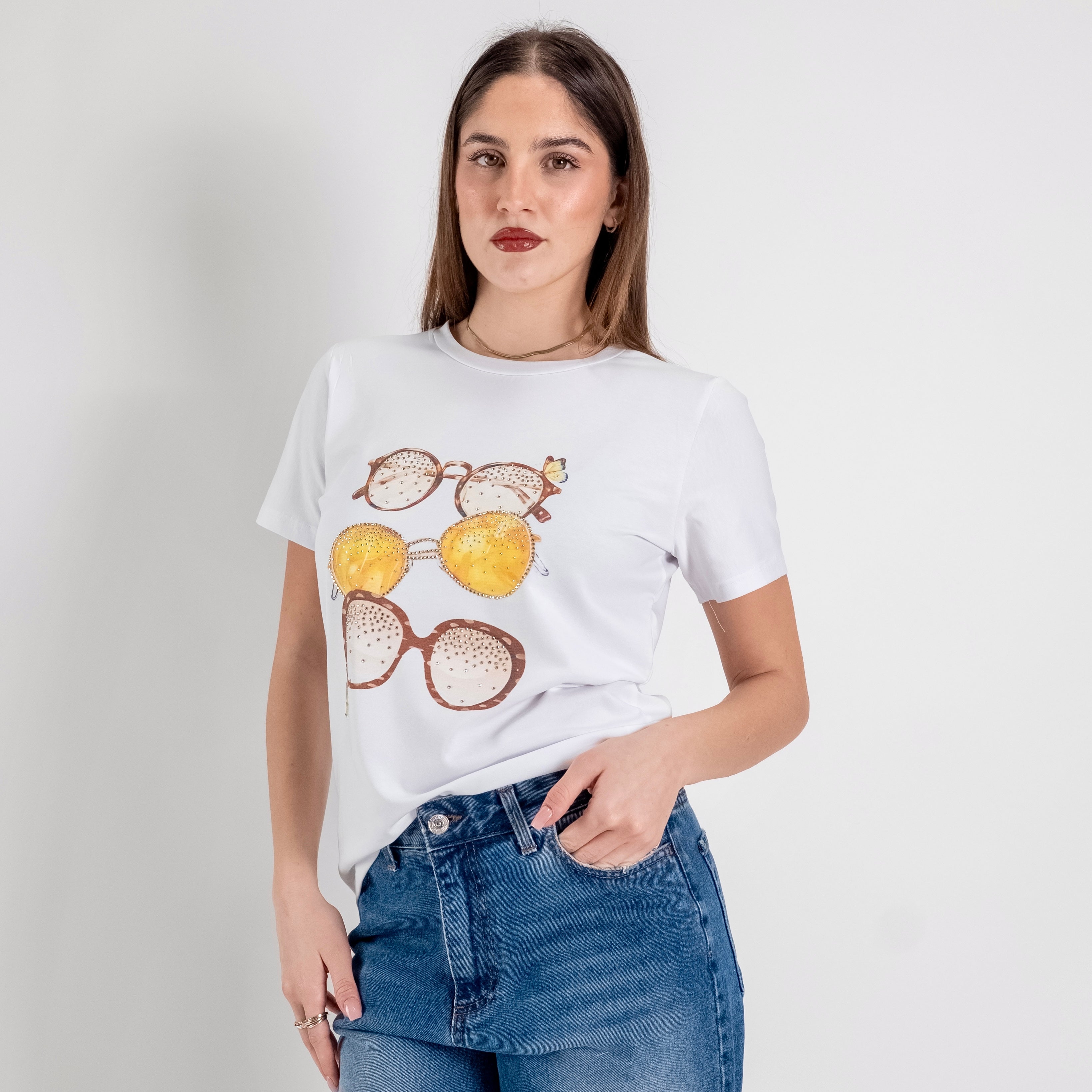 JETAIME T-SHIRT SUNGLASSES GIALLO