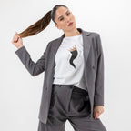 JETAIME T-SHIRT HORN NERO
