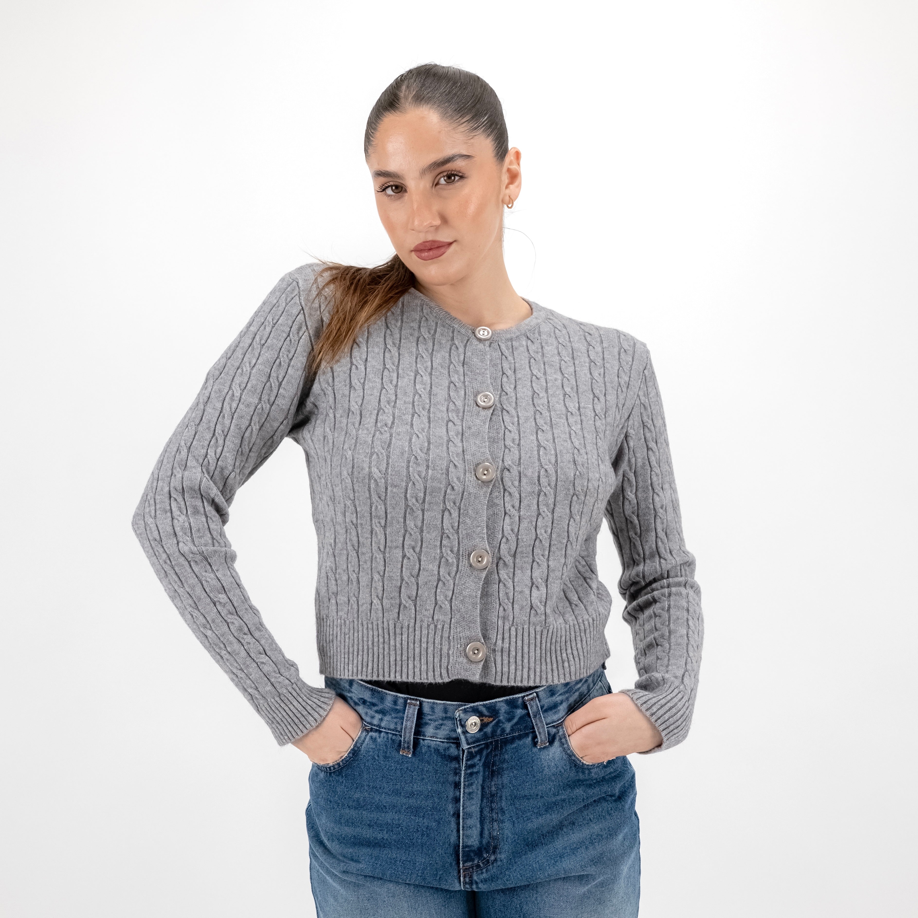 SOUTHLAB CARDIGAN RALPH GRIGIO
