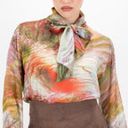SARTORIA BLUSA FIOCCO MULTICOLOR
