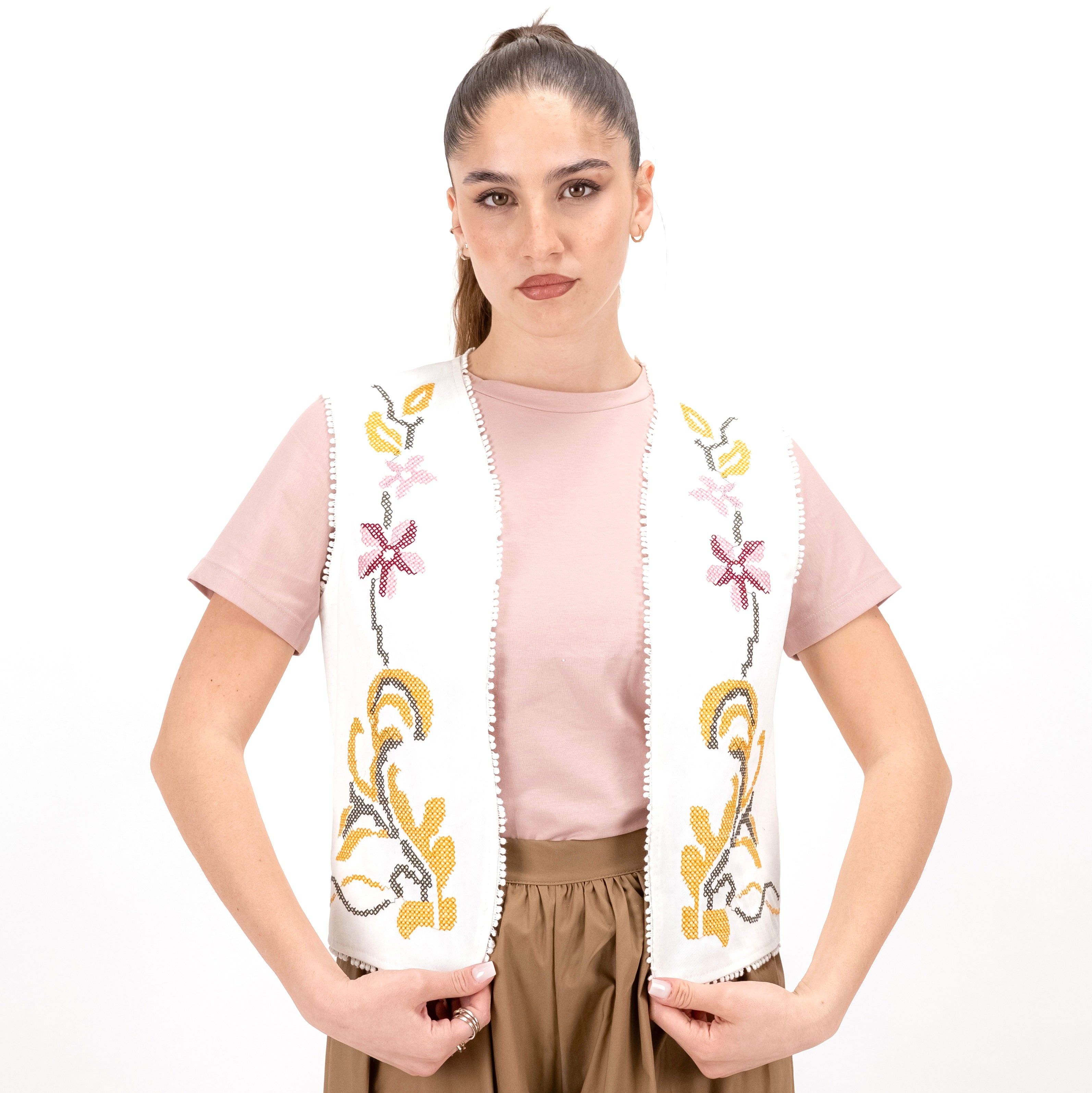 LOKITA GILET PUNTO CROCE