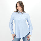 JETAIME CAMICIA STRIPE JEWELS