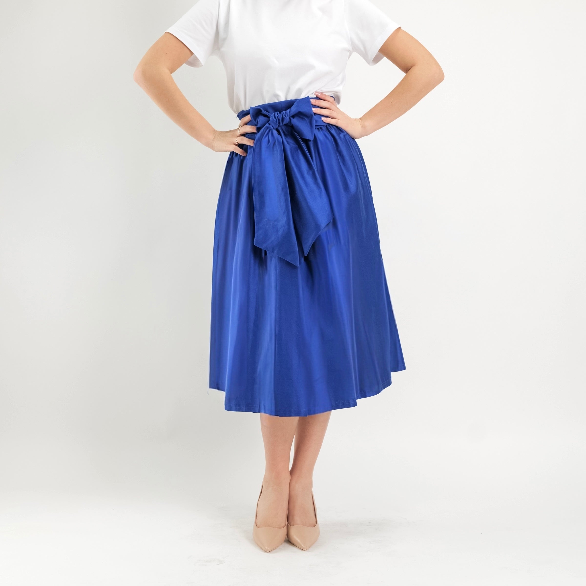 SARTORIA GONNA ECOLE BLU NAVY