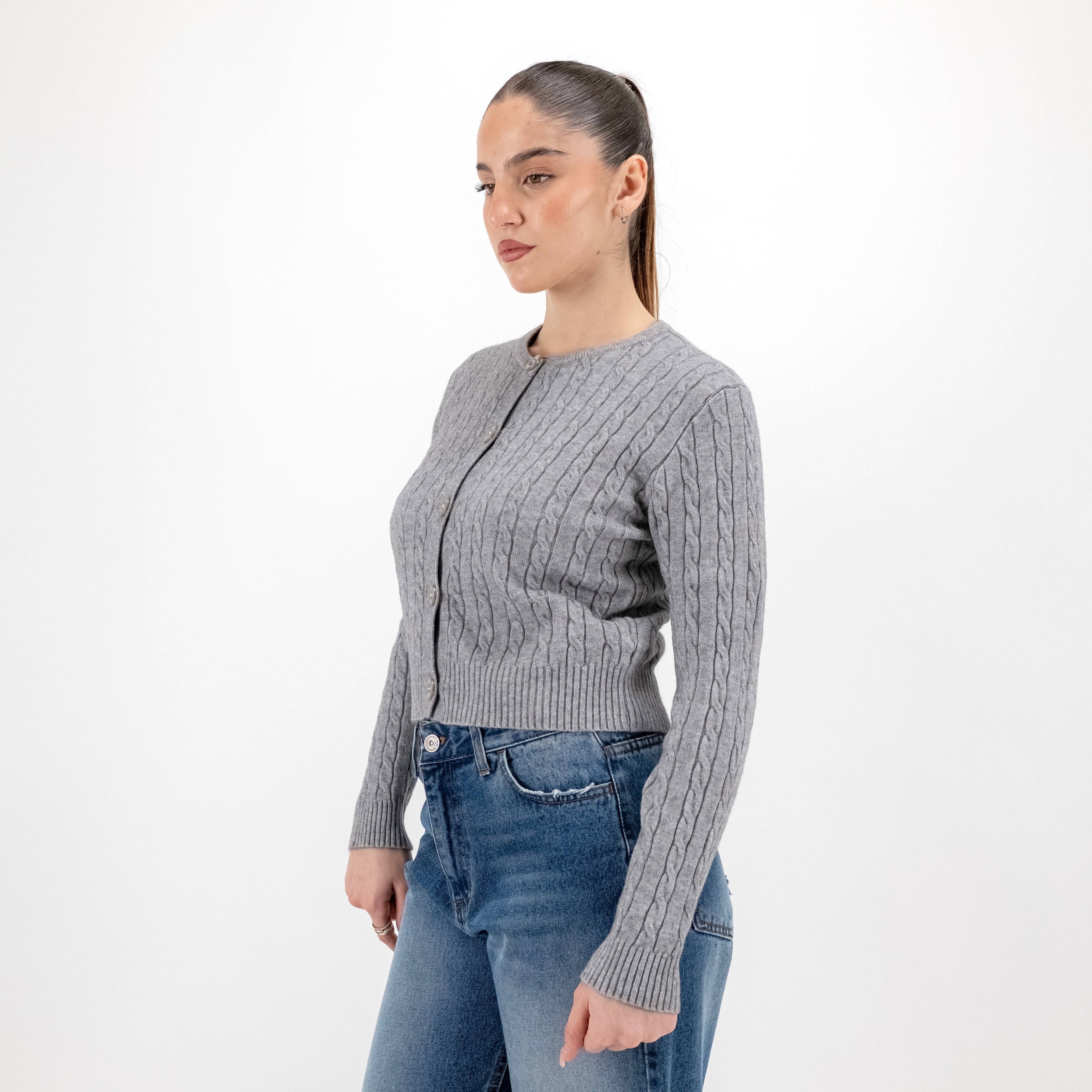 SOUTHLAB CARDIGAN RALPH GRIGIO