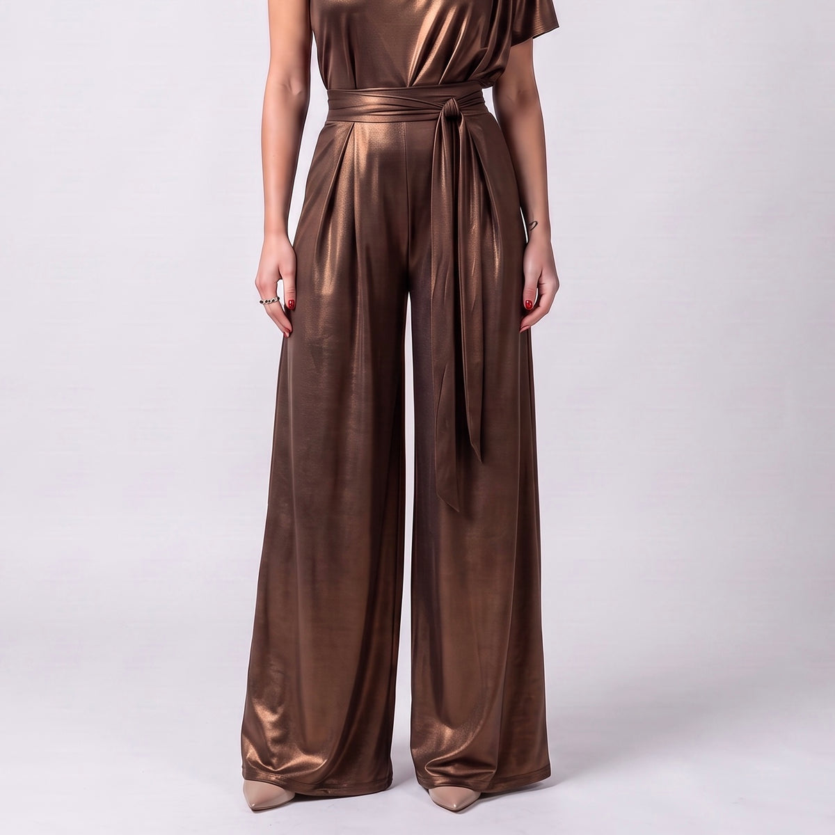 FUEGO PANTALONE SATIN