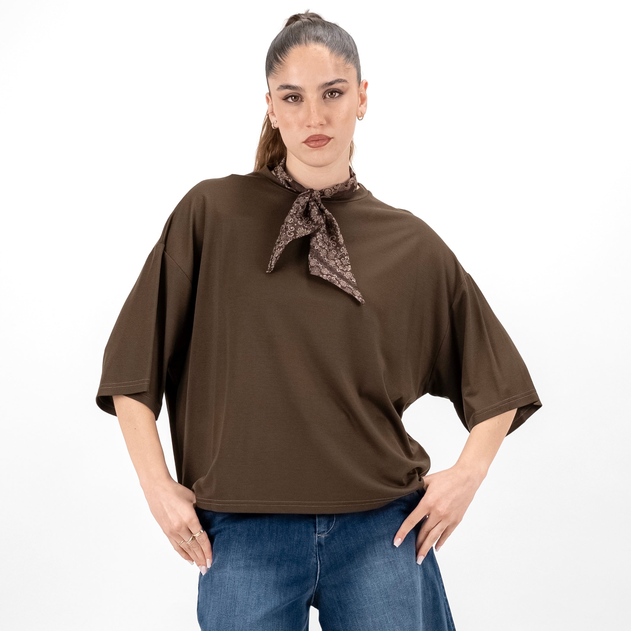 LOKITA MAGLIA FOULARD