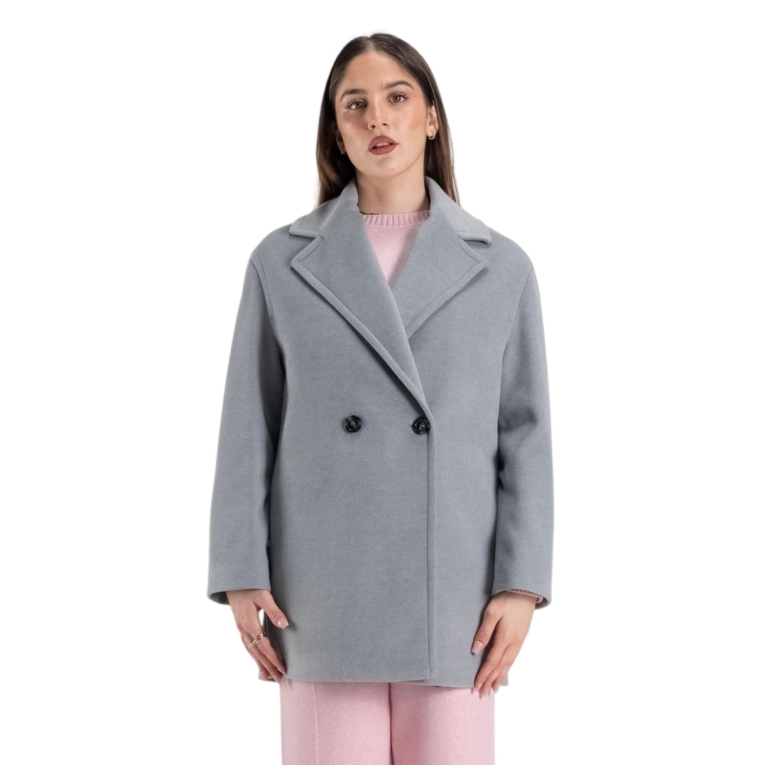 FUEGO COAT PEACOT POLVERE