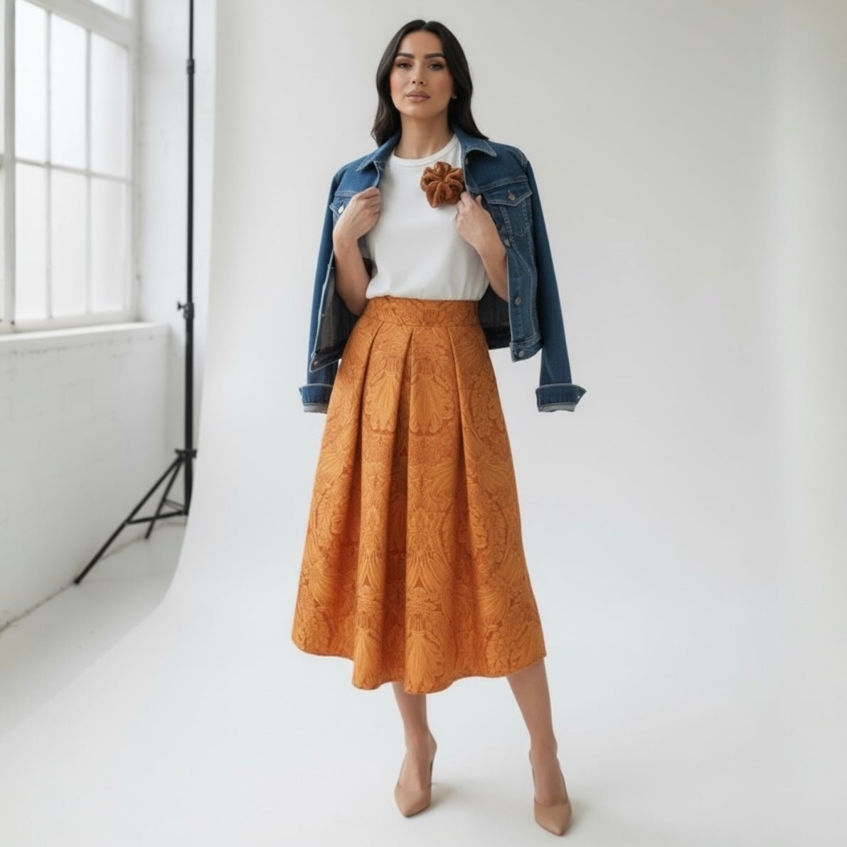 SARTORIA GONNA DAMASCO