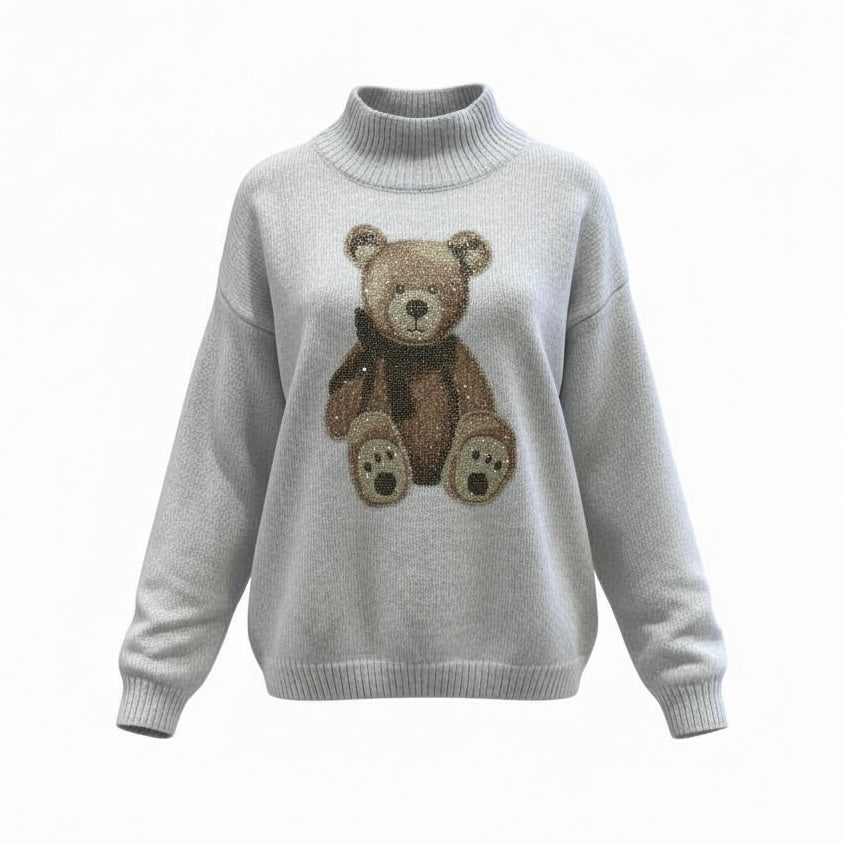 LOKITA PULL TEDDY STRASS