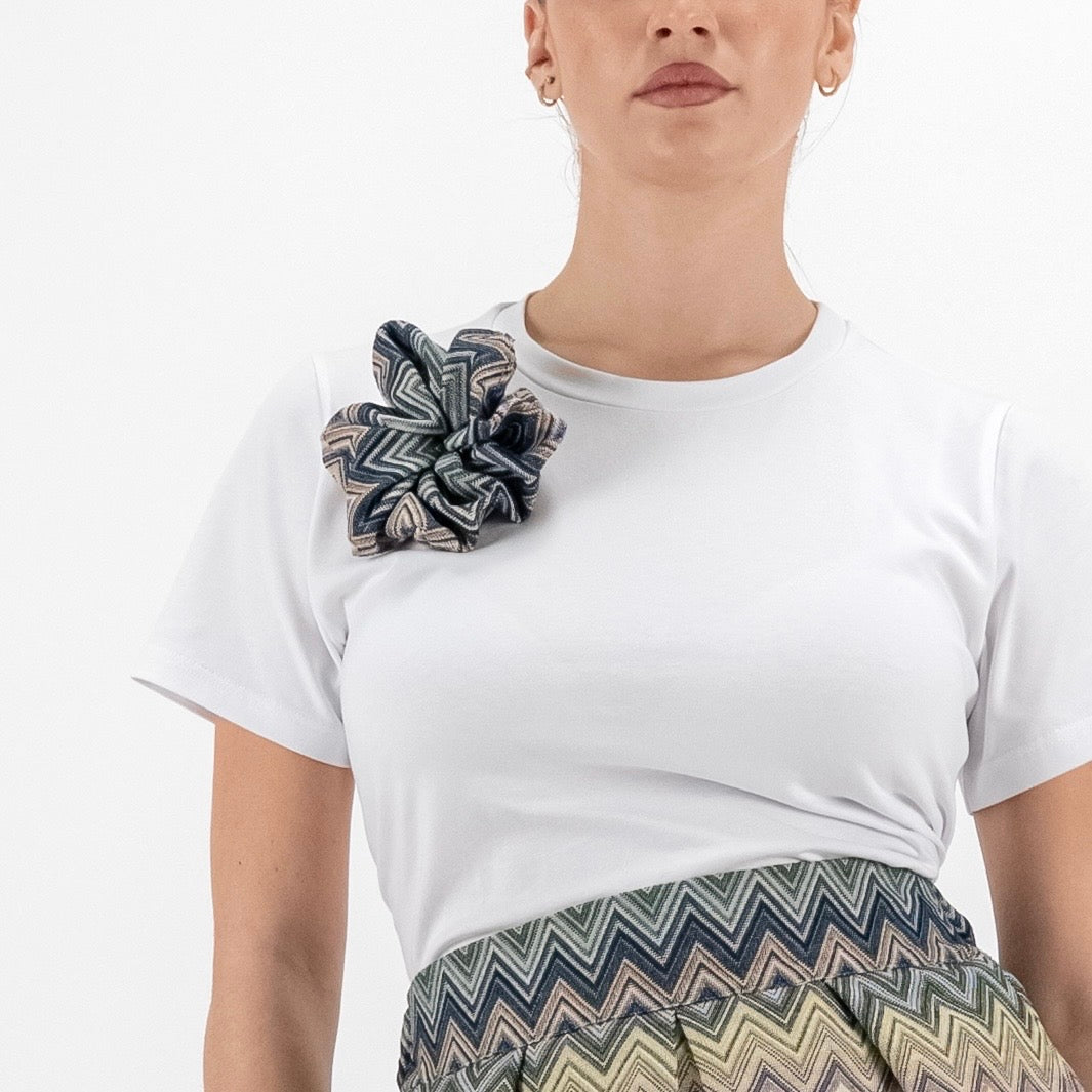 SARTORIA T-SHIRT MISSONI BLU