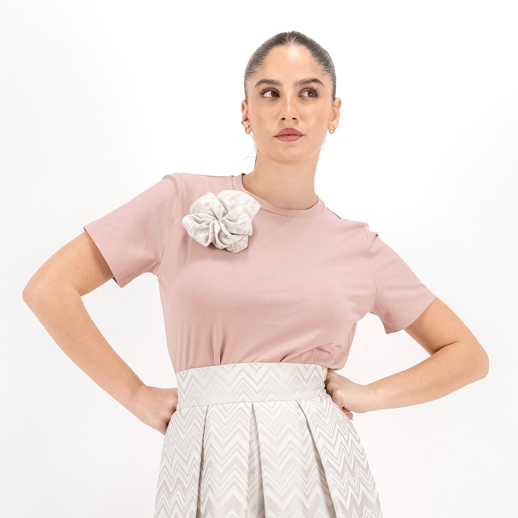SARTORIA T-SHIRT MISSONI AVORIO