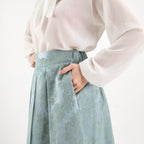 SARTORIA GONNA DAMASCO MENTA