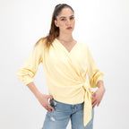 SOUTHLAB BLUSA INCROCIO