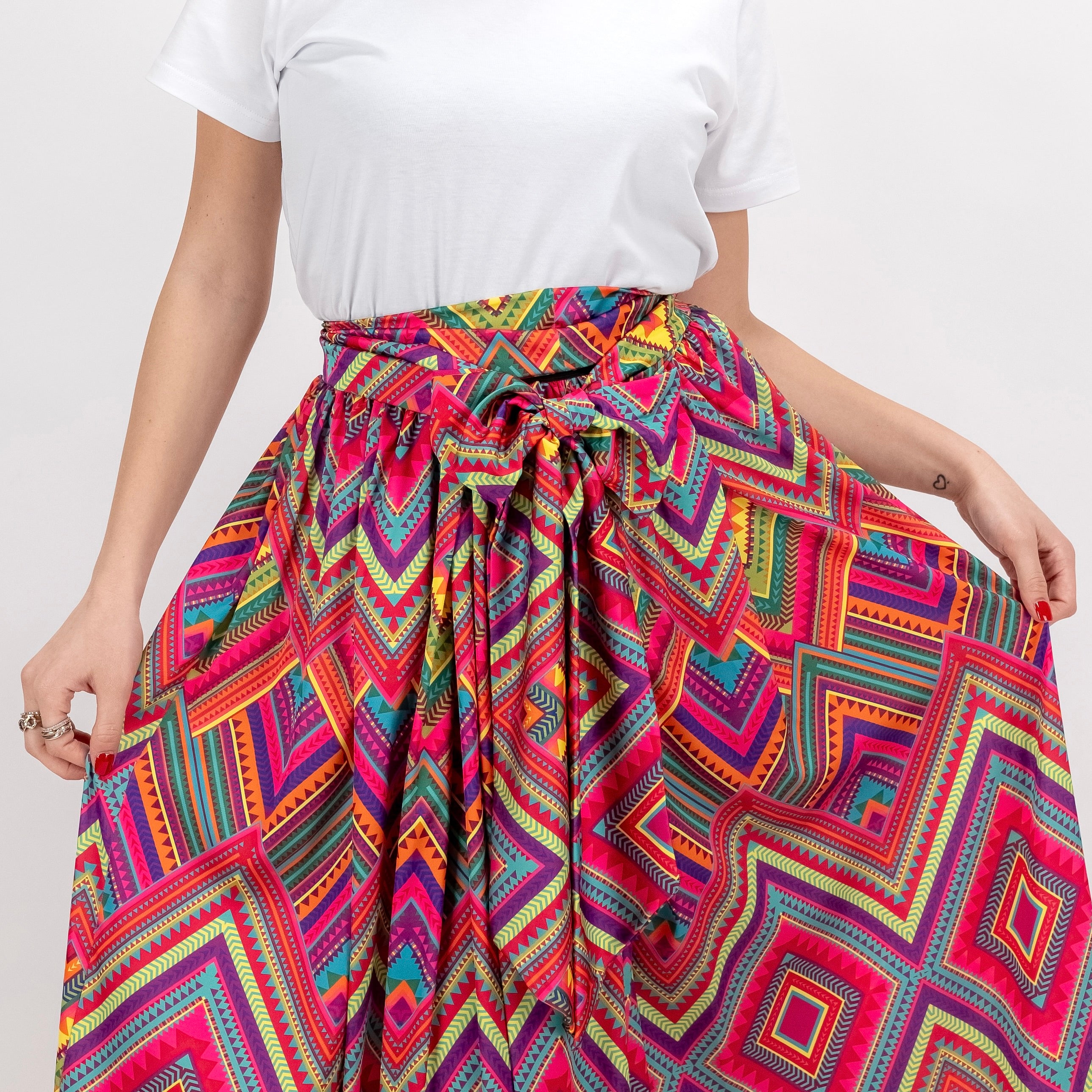 SARTORIA GONNA SETA MISSONI