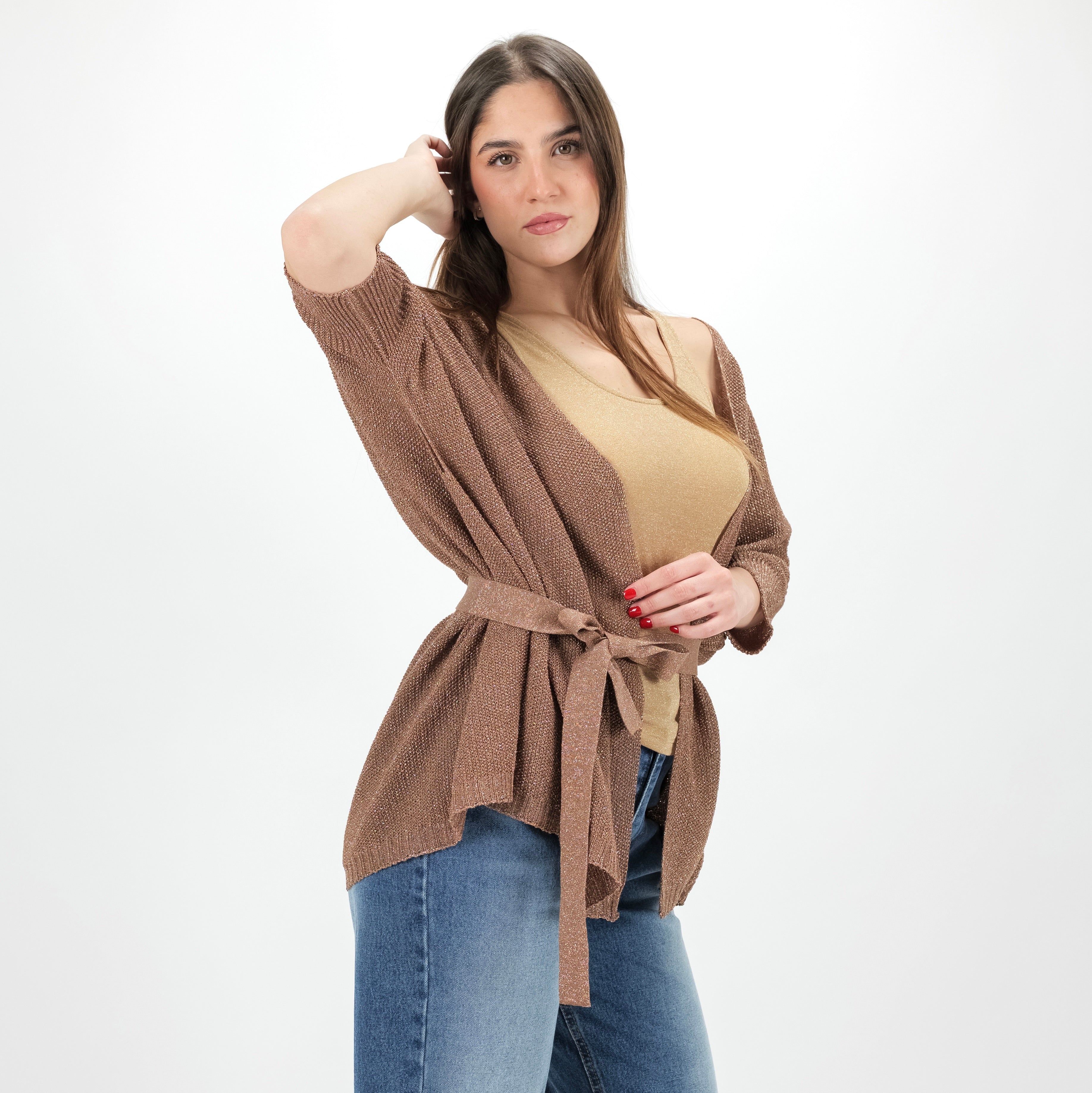 KONTATTO 3M1554C KIMONO LUREX