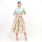 SARTORIA GONNA FIOCCO BUTTERFLY