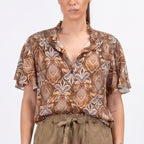 SILENCE CAMICIA GIGLIO VISCOSA