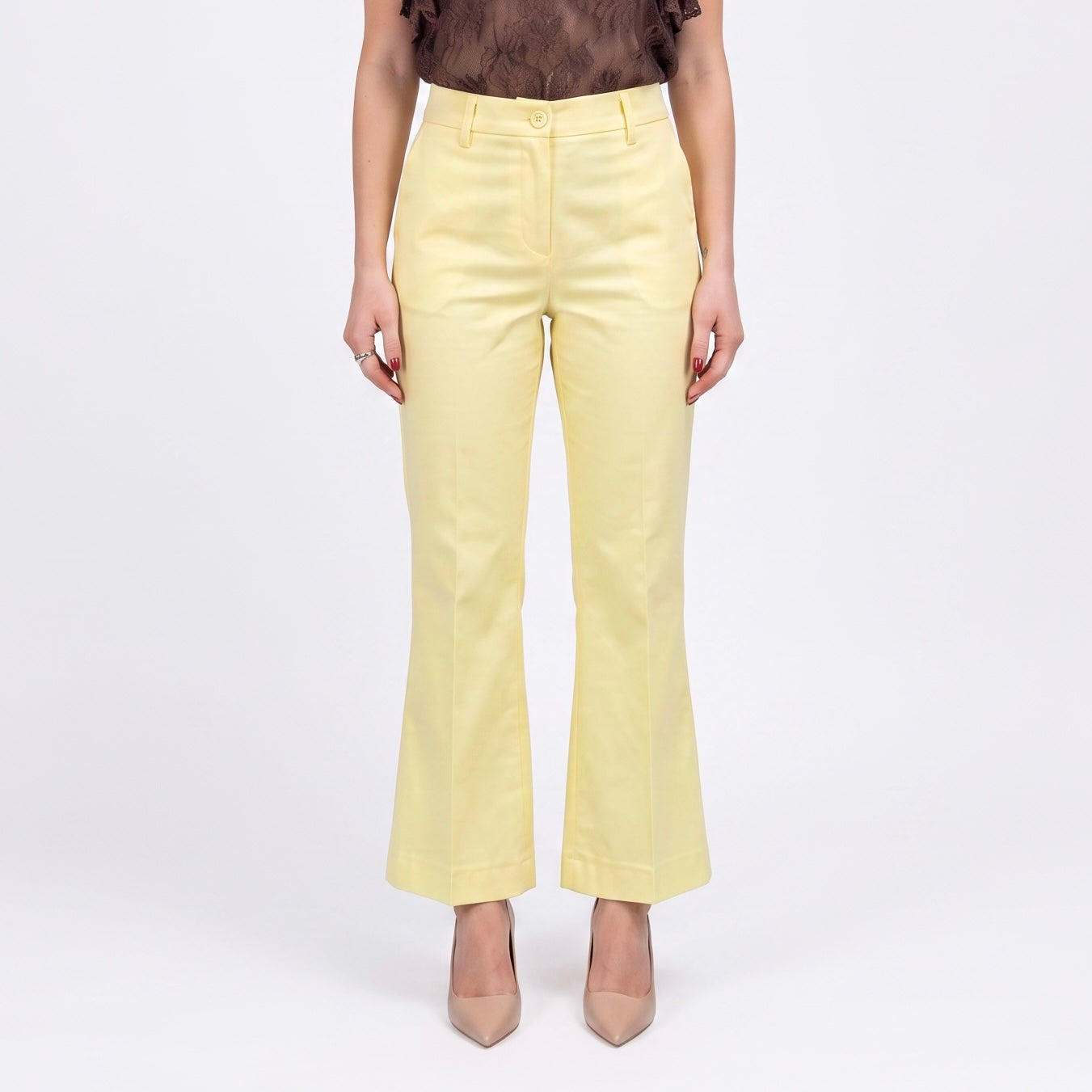 ONICA PANTALONE TROMBETTA COTONE