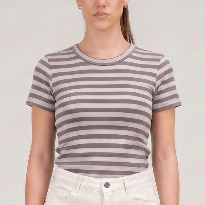OLIVIAGREY T-SHIRT STRIPE