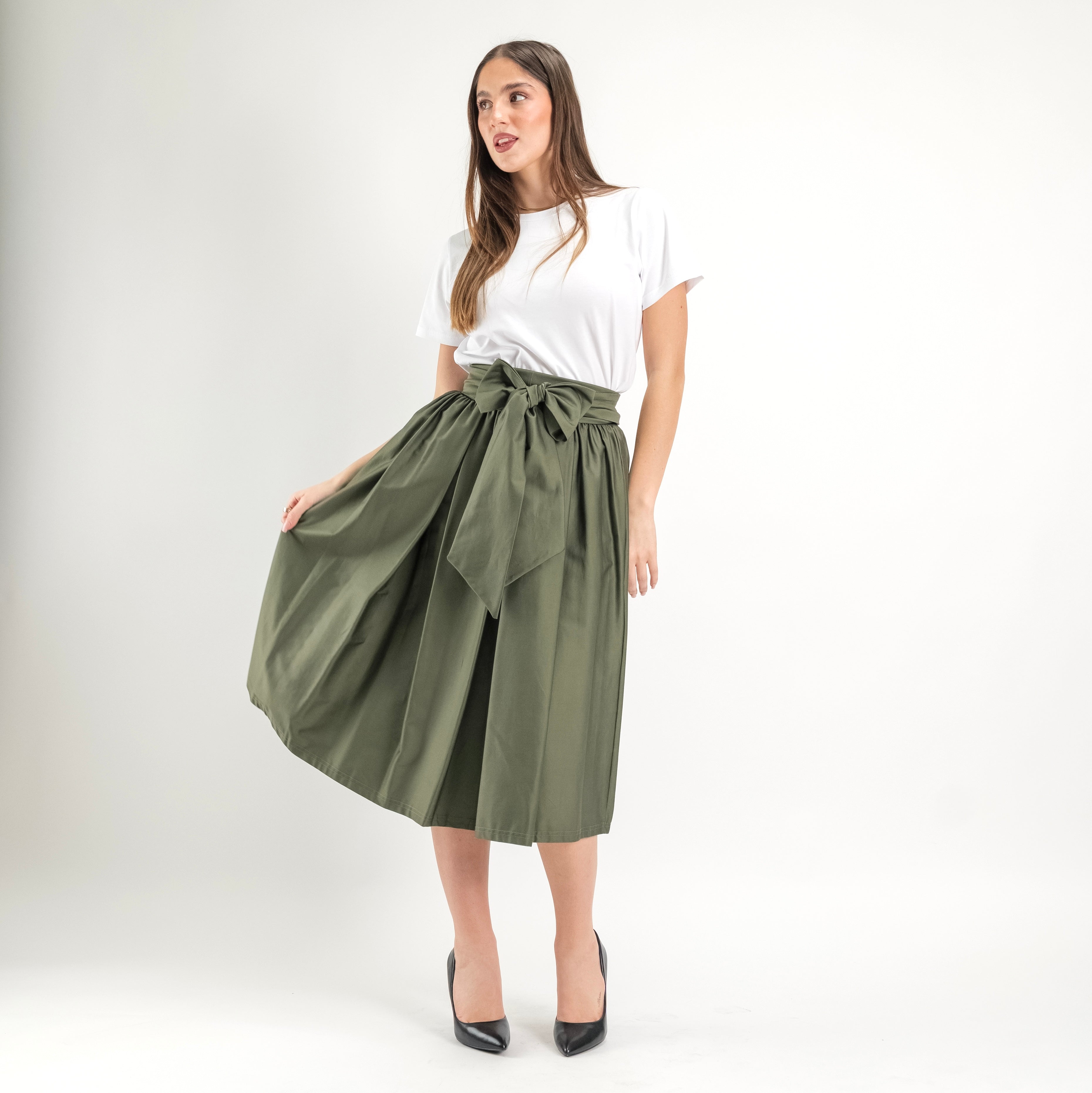 SARTORIA GONNA FIOCCO ECOLE MILITARE