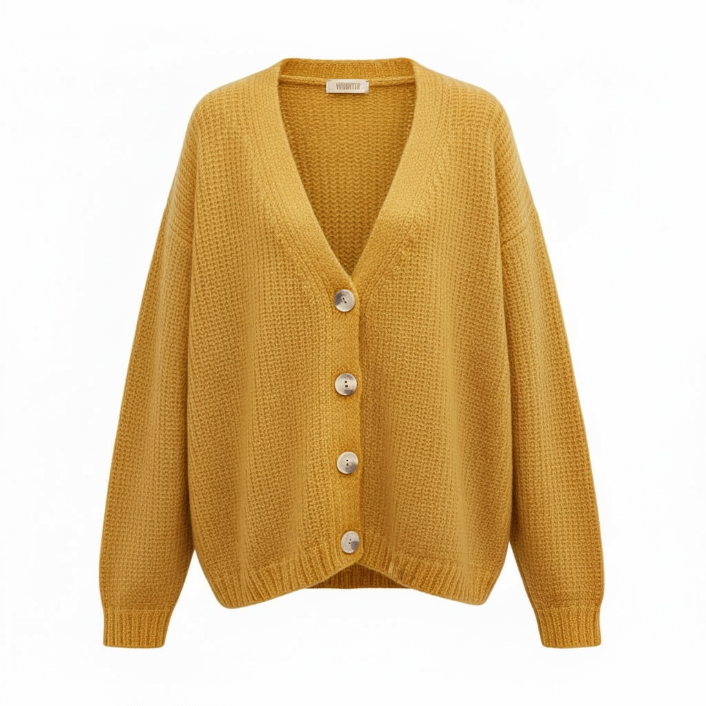 KONTATTO CARDIGAN MOHAIR MAXI