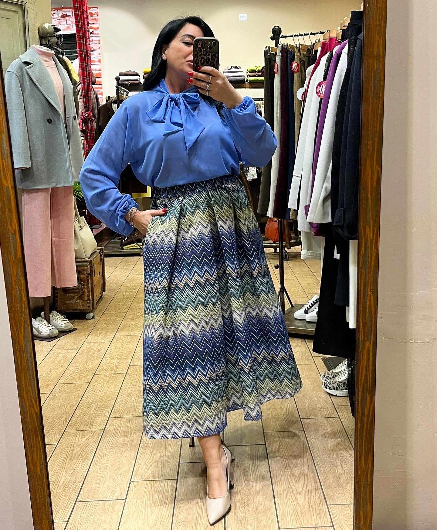 SARTORIA GONNA BROCCATO MISSONI