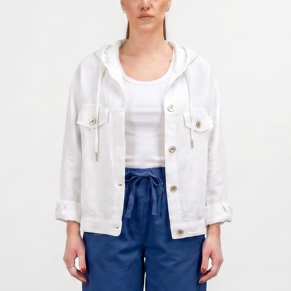 ONICA GIACCA CAMICIA LINO
