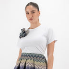 SARTORIA T-SHIRT MISSONI BLU