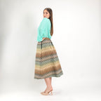 SARTORIA GONNA BROCCATO MISSONI SAFARI