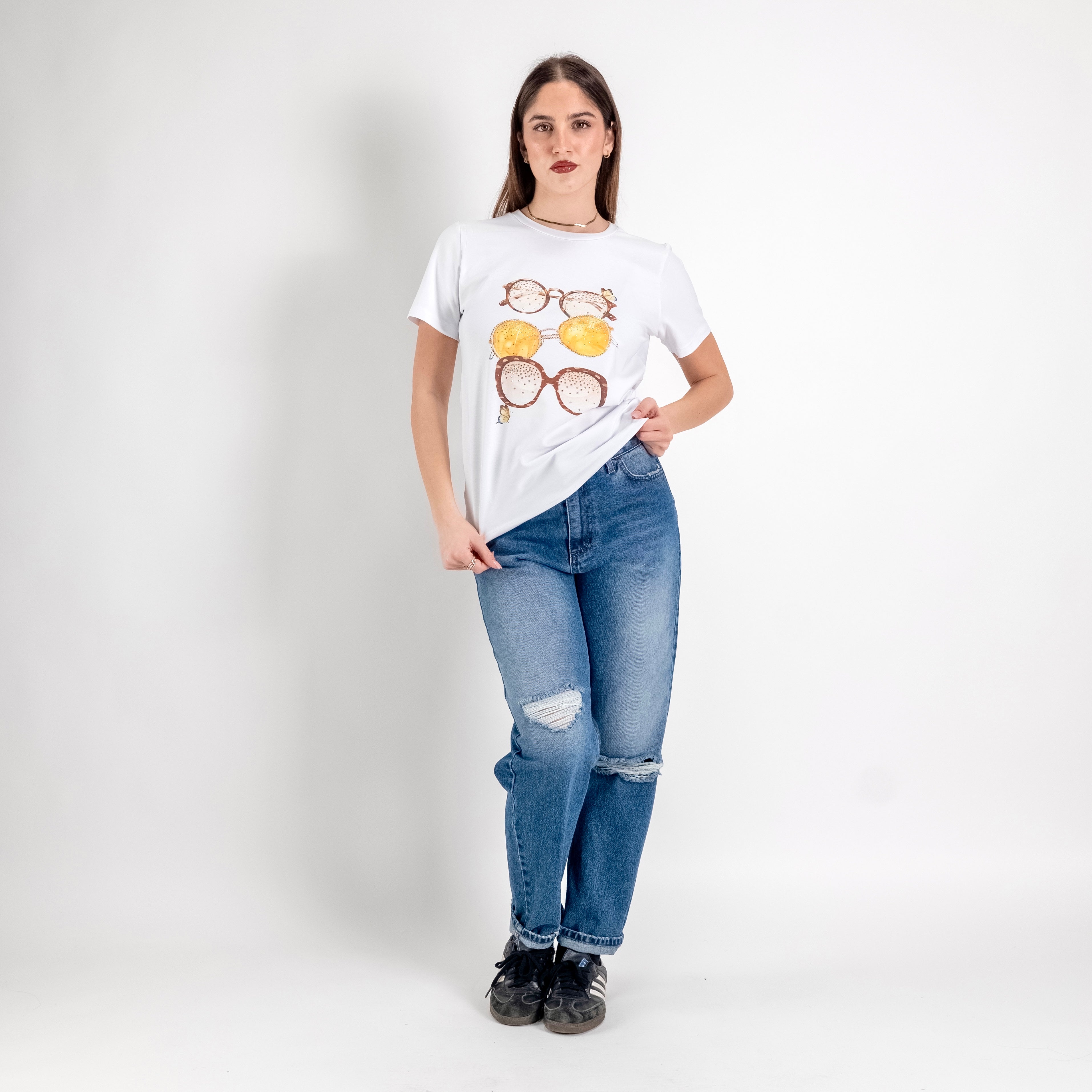 JETAIME T-SHIRT SUNGLASSES GIALLO