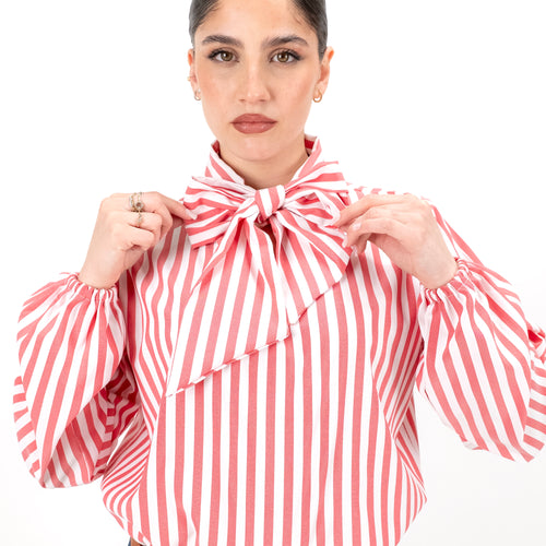 Blusa Fiocco Stripe – Sartoria Capresi