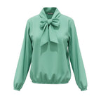 SARTORIA BLUSA FIOCCO MENTA